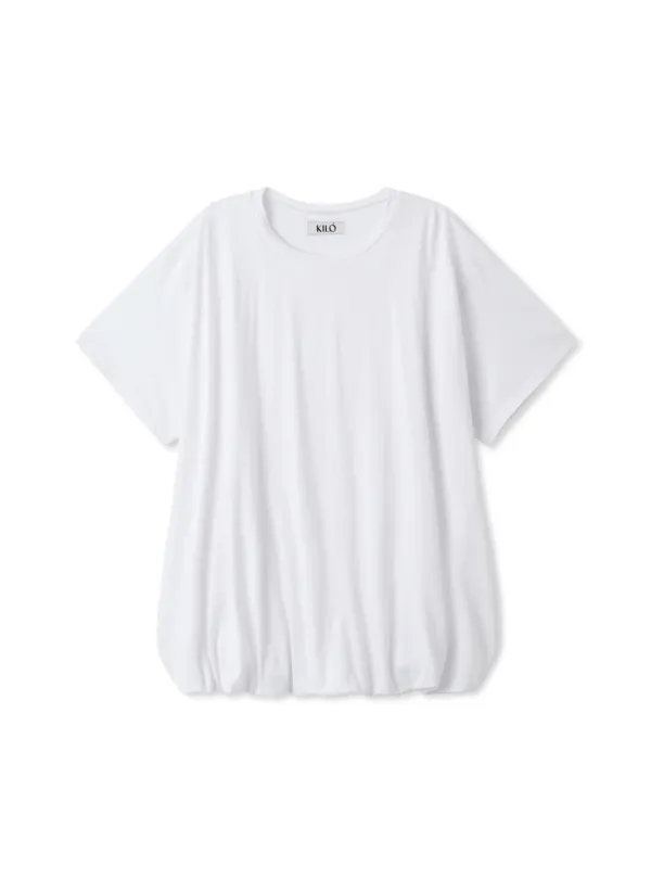 OVERSIZED VOLUME T-SHIRT (WHITE)