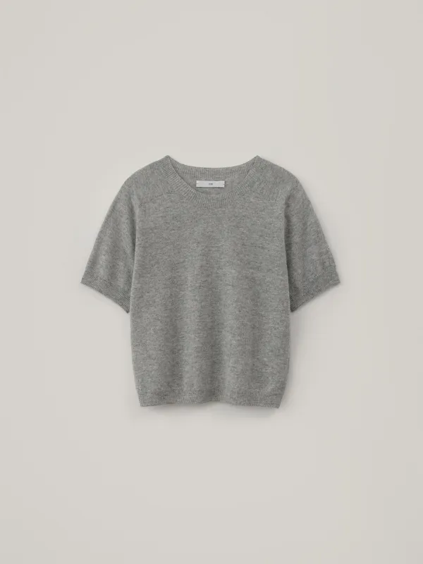 Dove Half Knit - Gray