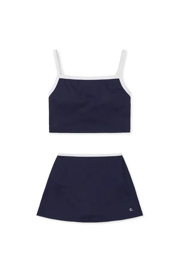 [25SS clove] Logo Tankini (Navy)
