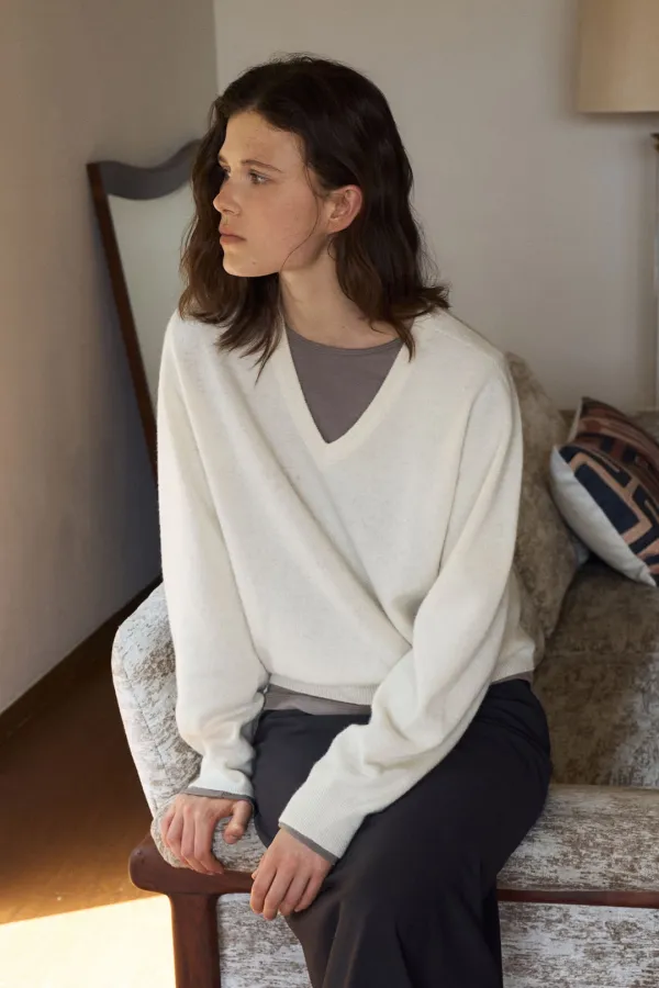 Round Tencel Wool T-shirt[LMBFAUTT633]-5color