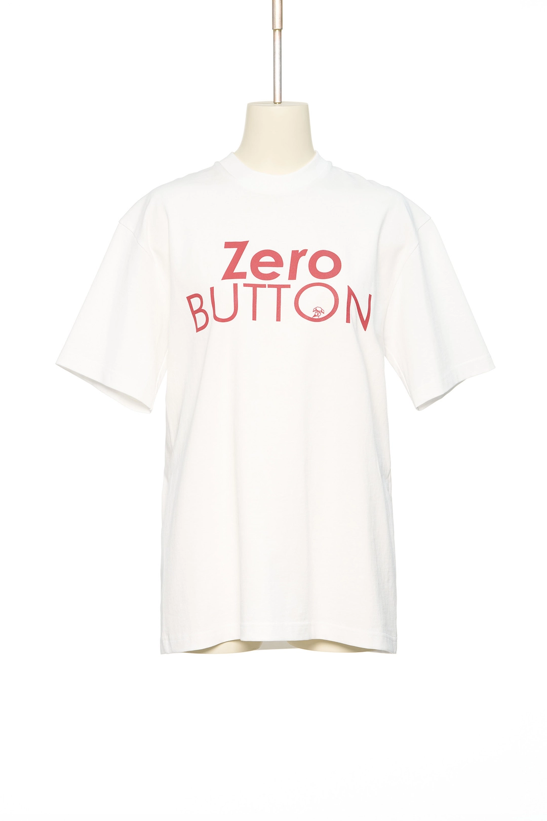 푸쉬버튼 FW25 ZERO WHITE ZERO PRINT T-SHIRT 상품 이미지 2