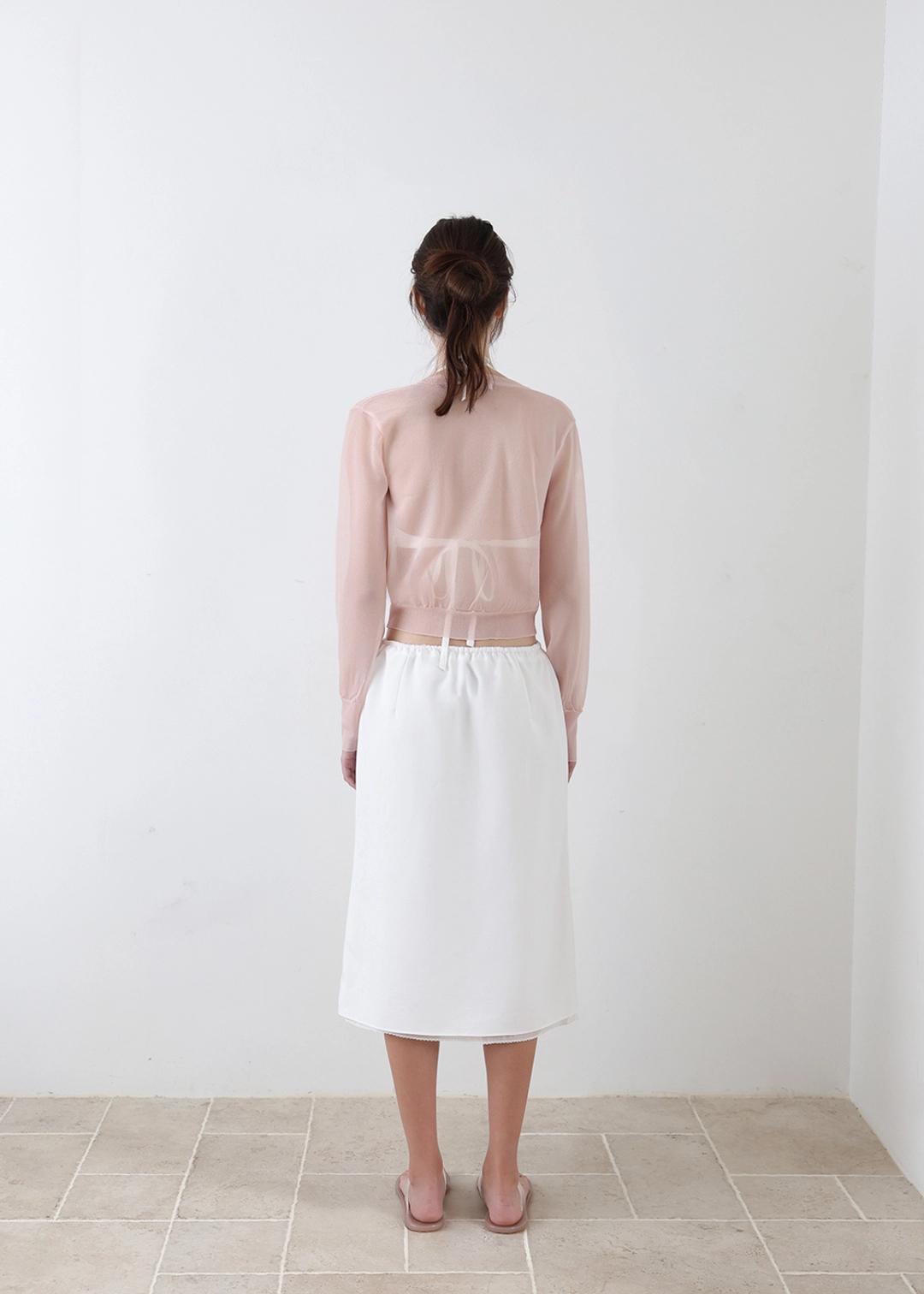 르베인 Eddy Skirt (White) 상품 이미지 3