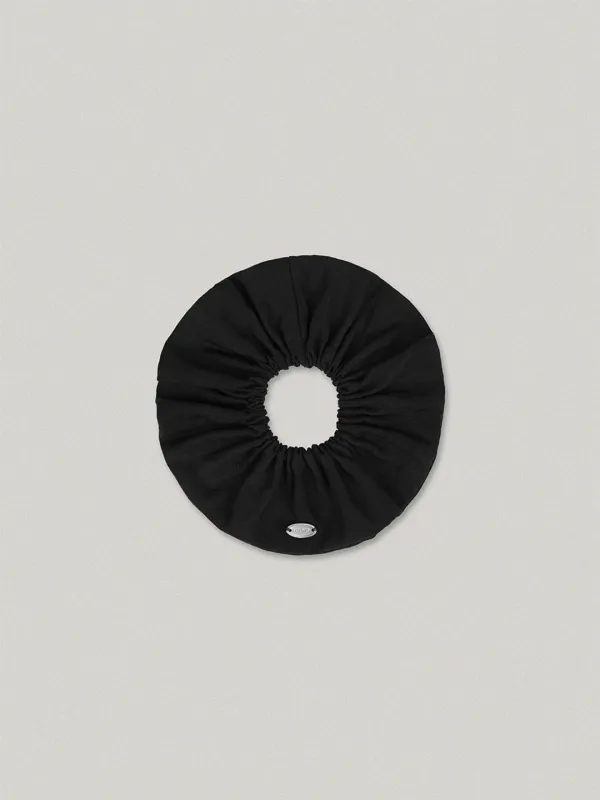 Halo Hair Scrunchie - Black헤일로 헤어 스크런치