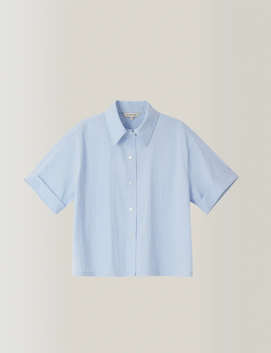 노미나떼 Capri Half Shirts (Light Blue) 상품 이미지 2