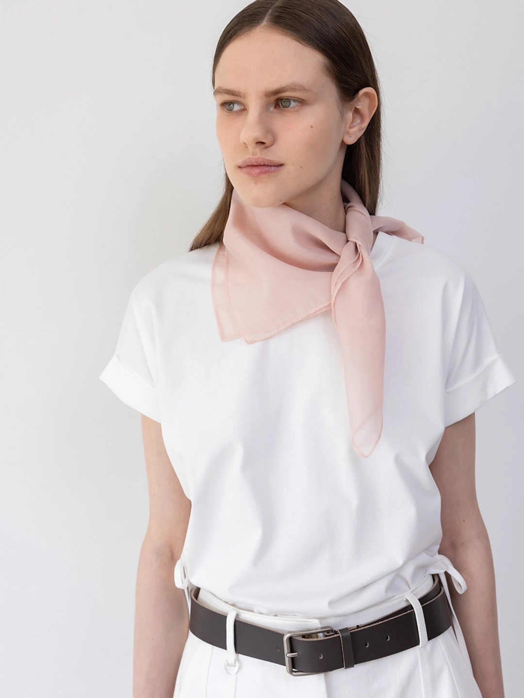 루에브르 Shirring Waist T-shirt SW5ME287_2color 상품 이미지 1