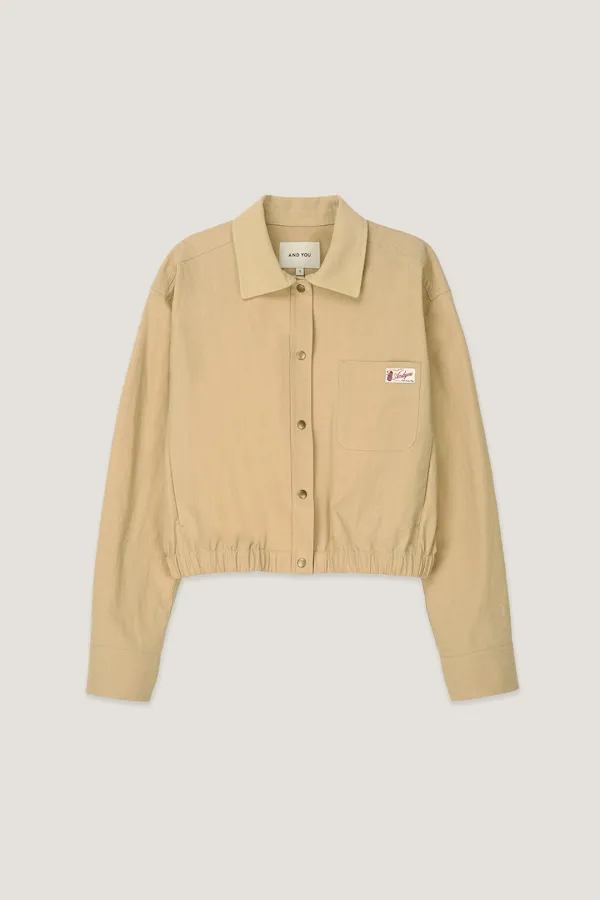 도랄 블루종 점퍼 (Beige)