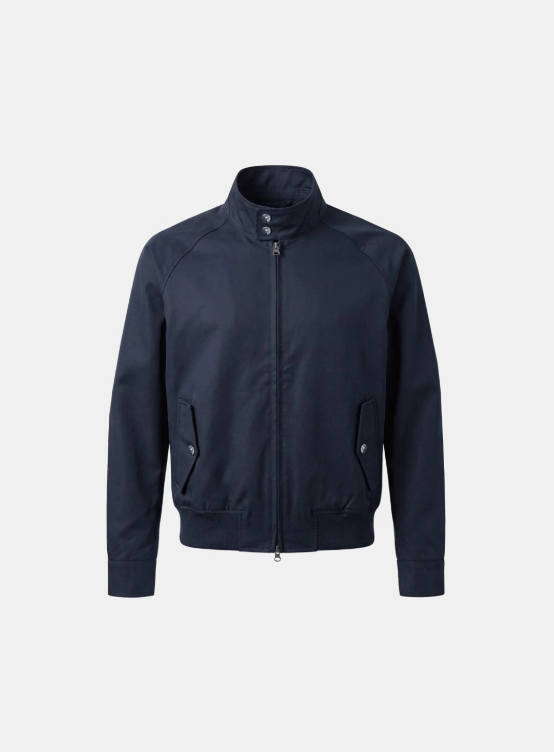 배드블러드 [4/30 발송] [w-jkt26-039] Contour Nylon High-Neck Bomber Jacket - Navy 상품 이미지 1