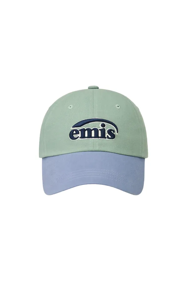 DUO LOGO TWO TONE BALL CAP-LIGHT GREEN