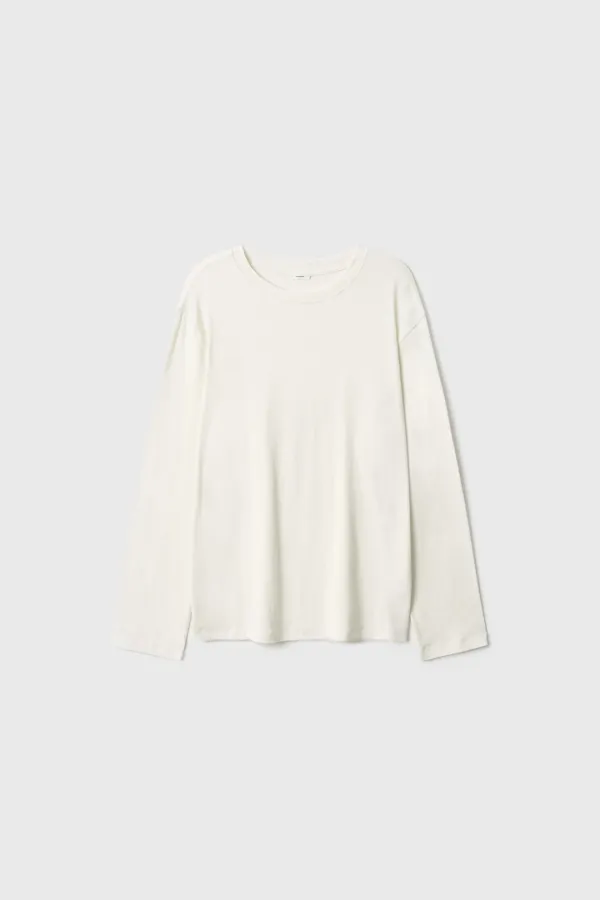 Standard Cotton Long Sleeve (Ivory)