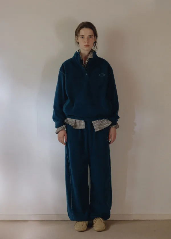 Jeff fleece pants (blue)