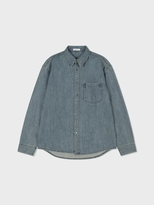 Lc Denim Shirt Jacket_Blue