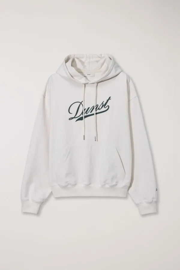 UNISEX PATCHED LOGO HOODIE CREAM