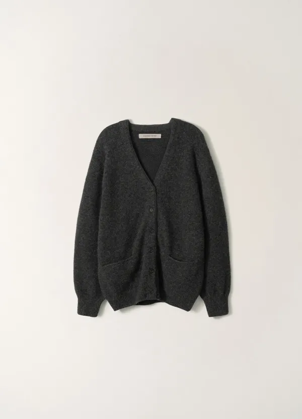 2ND / Rowan wool cardigan (Charcoal)