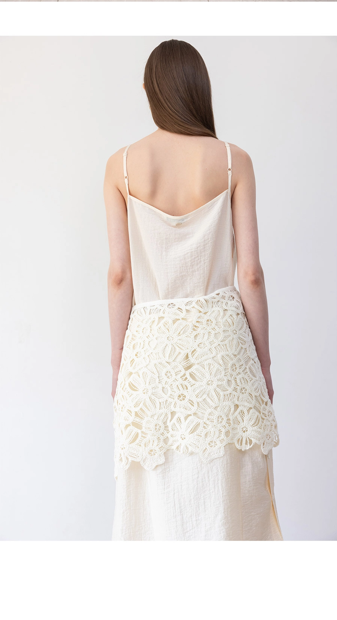 루에브르 Lace Layered Wrap Skirt SW5MS295-03 상품 이미지 3