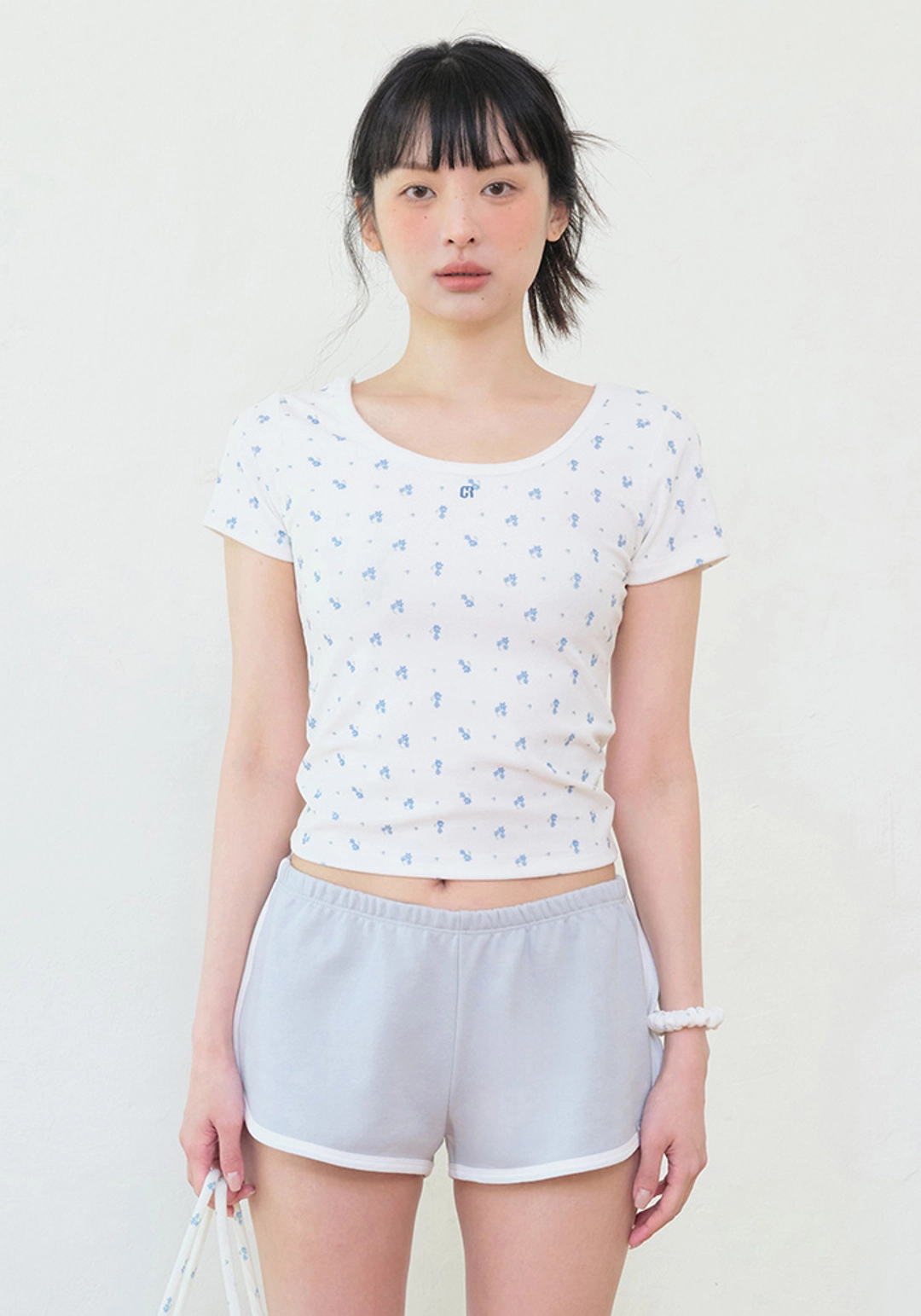 그로브 GRVB_FLOWER TERRY T-SHIRTS 상품 이미지 2