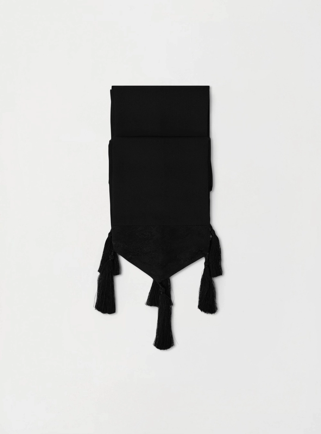 게드 게드 - ORIENTAL SILK SCARF - BLACK 상품 이미지 1