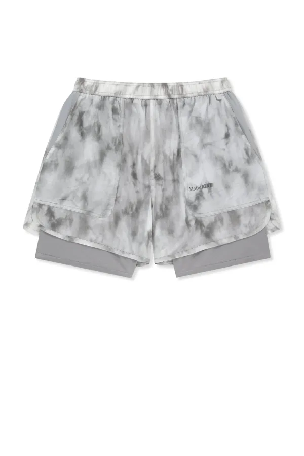 MATIN PACE MOTION SHORTS FOR MEN IN LIGHT GREY