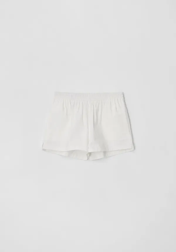 Cotton shorts (Ivory)
