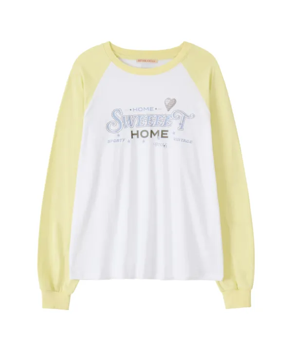 Cardio Raglan Long Sleeve-Lime