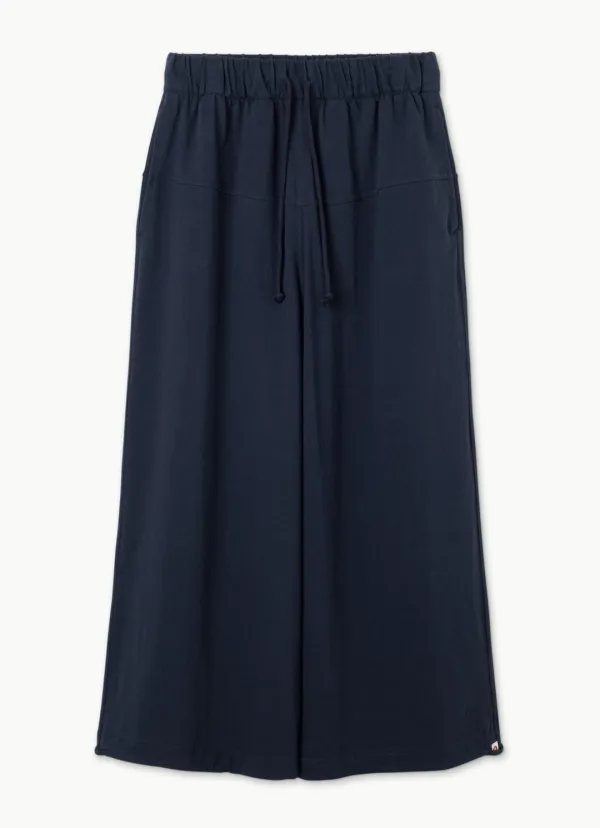 Horizon wide pants (Unisex)_Blueberry