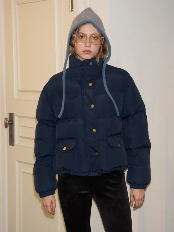 Classic Puffer Jacket_ Navy