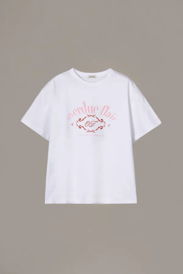 OVERDUE ARTWORK T-SHIRT_WHITE