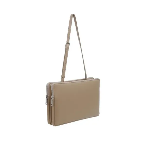 twin bag - gray beige