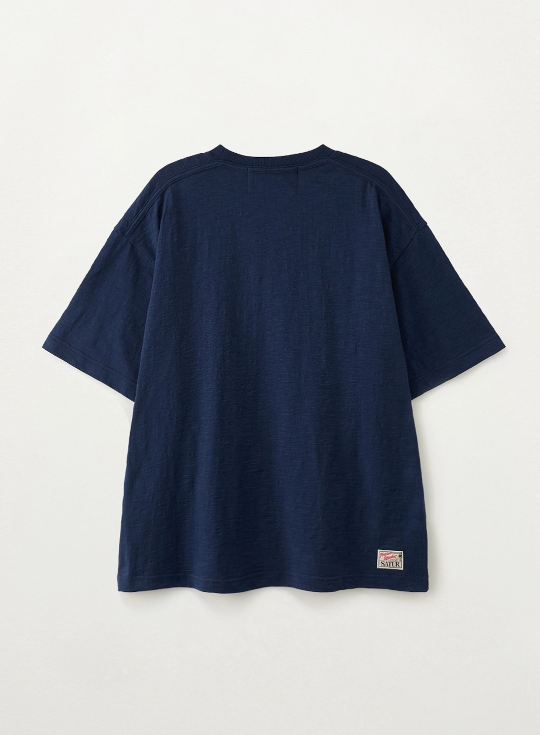 세터 I LOVE Slub T-Shirt - Navy 상품 이미지 2