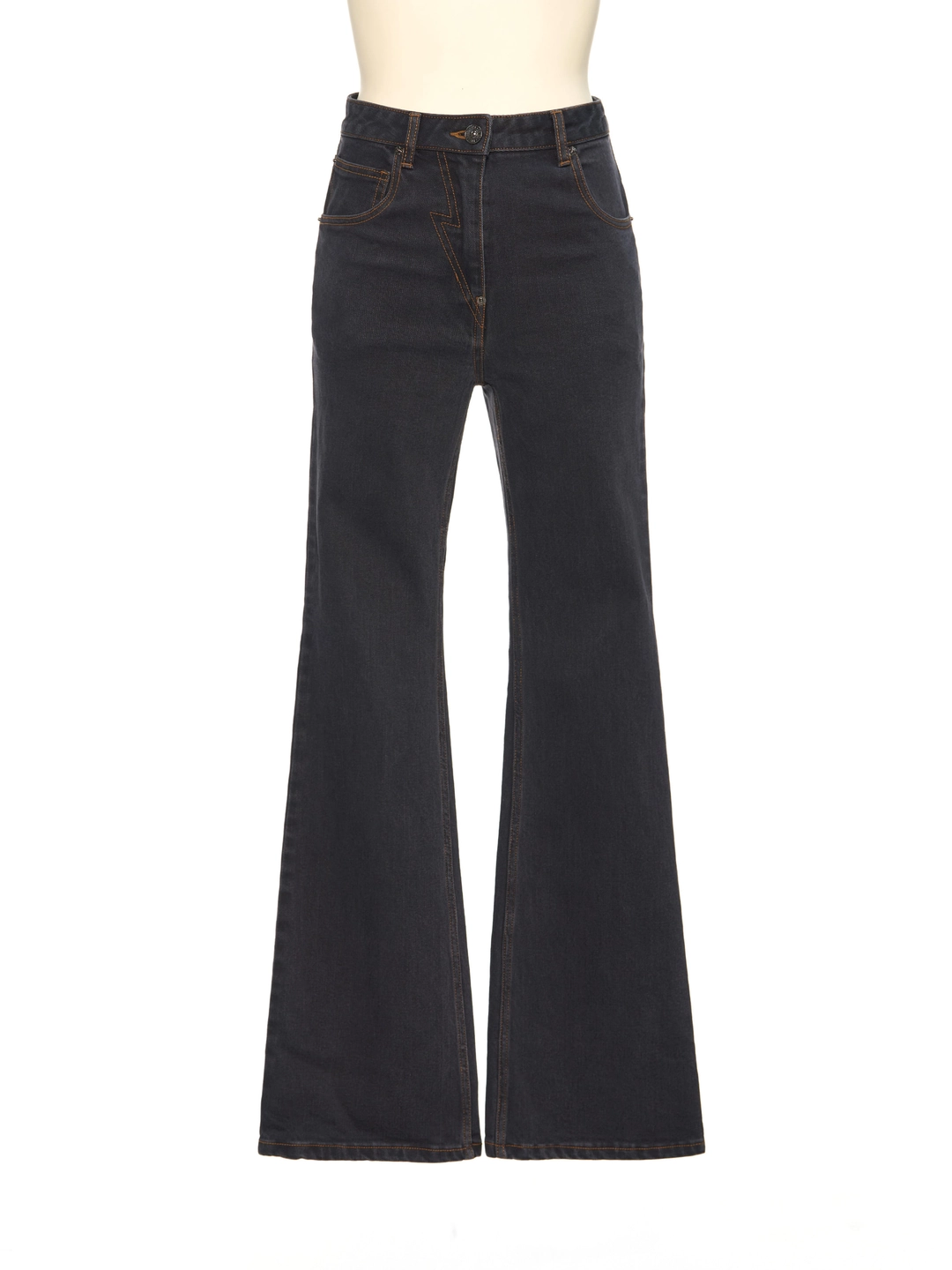 푸쉬버튼 SS26 BLACK BOOTCUT JEANS 상품 이미지 1