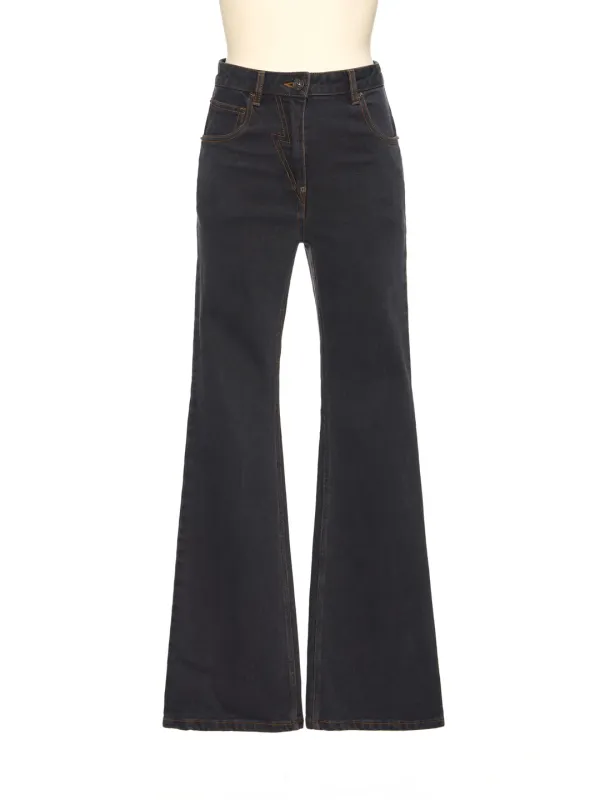 SS26 BLACK BOOTCUT JEANS