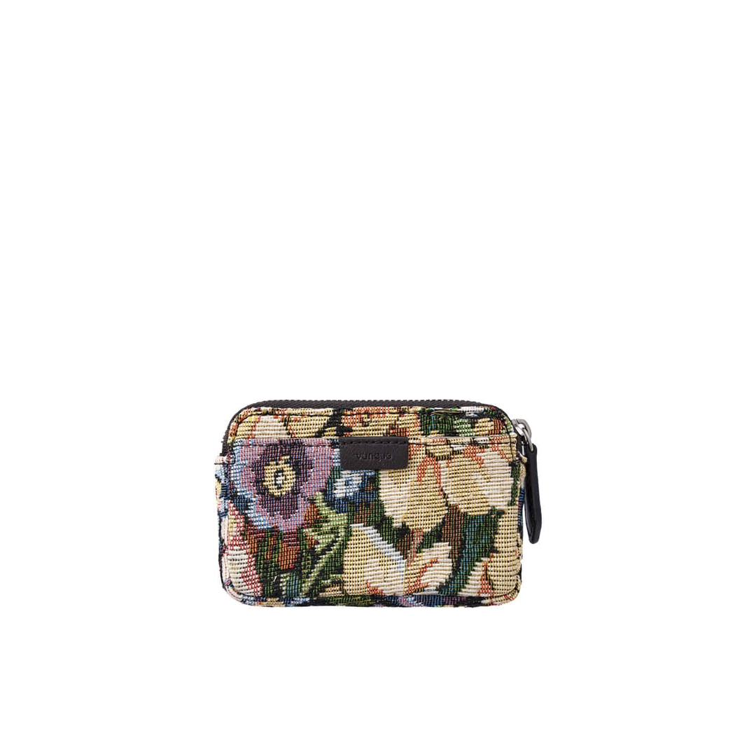 분크 Perfec Compact Key Holder Jacquard Card Wallet (퍼펙 컴팩트 키 홀더 자카드 카드지갑) Floral 상품 이미지 2