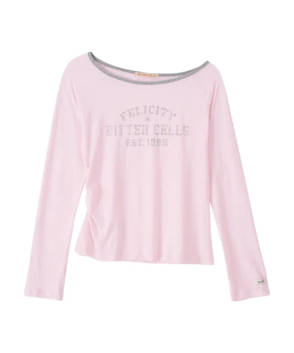 Felicity Long Sleeve-Pink