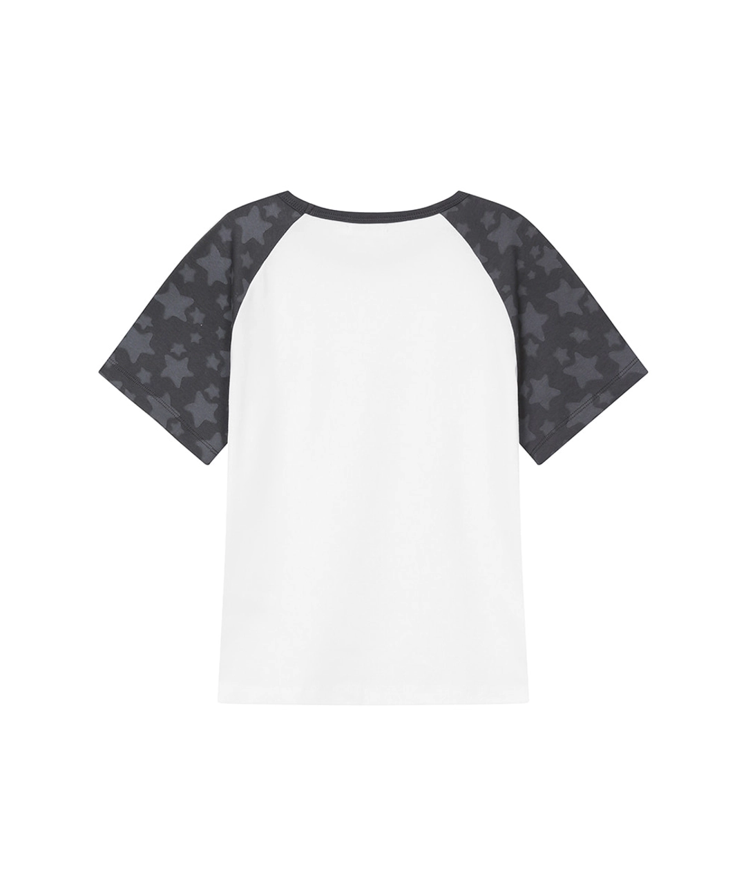 미세키서울 [레이 PICK] Midnight stars raglan short sleeve WHITE 상품 이미지 2