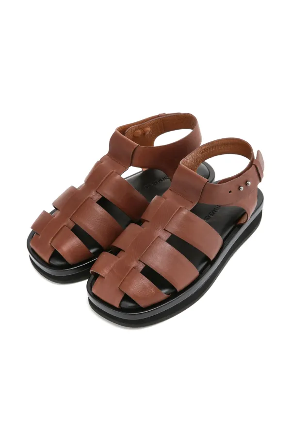 Gladiator Sandal, Brown