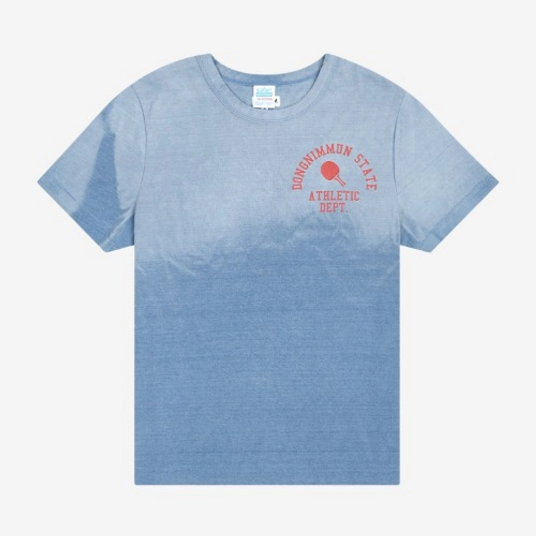 사파리스팟 Authentic Table Tennis Crew Tee (Light Indigo) 상품 이미지 1