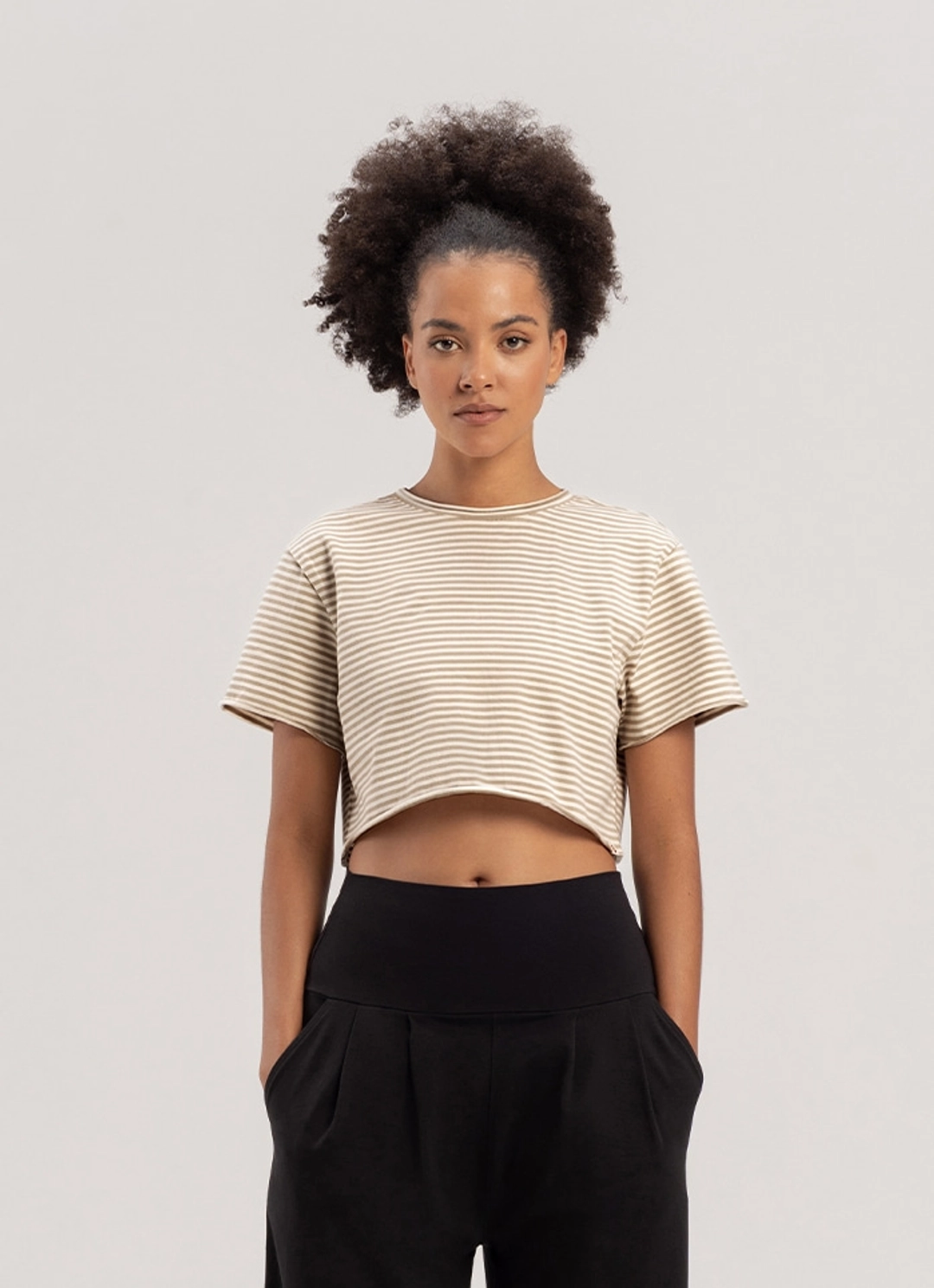 부디무드라 Kona short sleeve_Beige Multi 상품 이미지 2