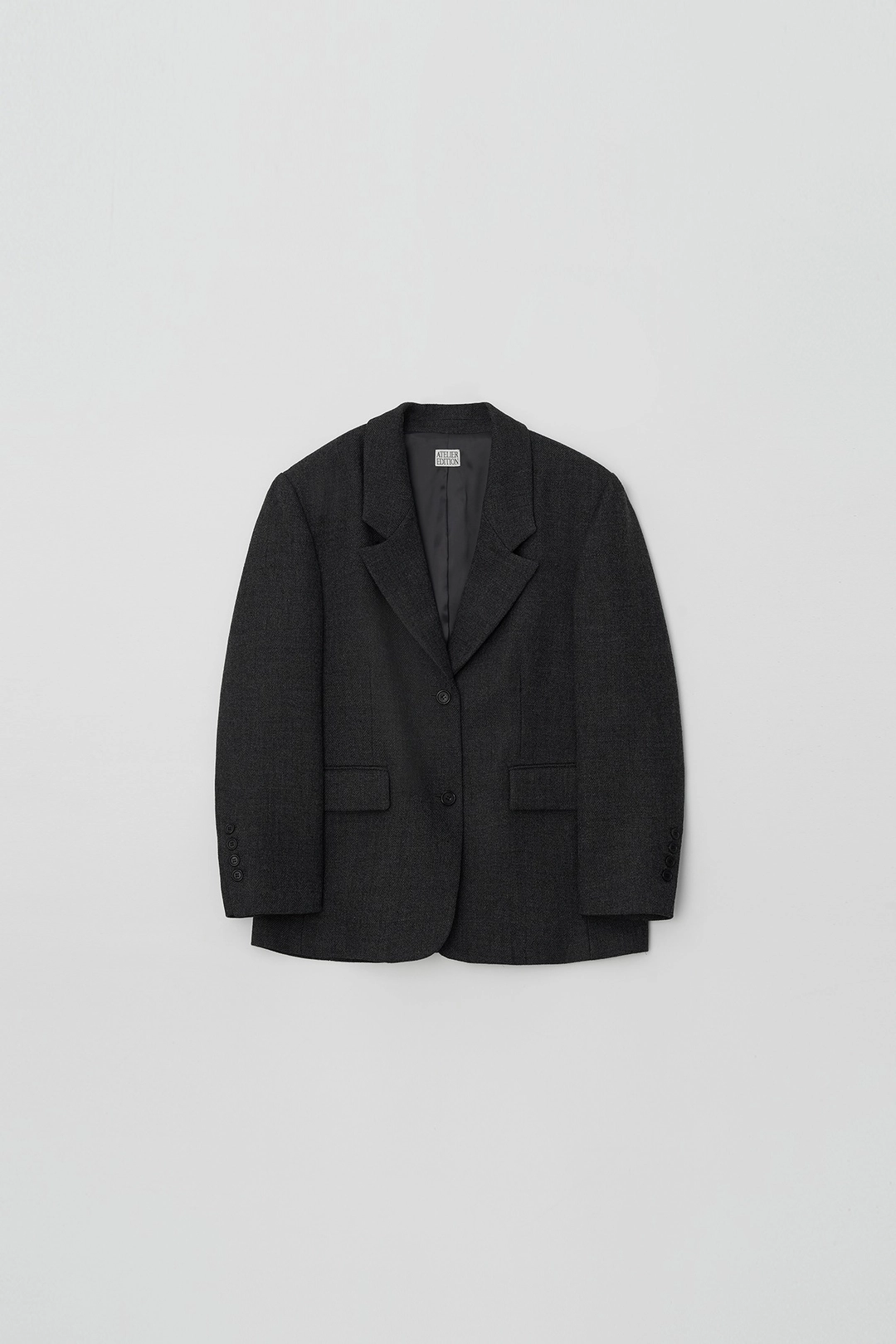 아뜰리에에디션 Wool Oversized Jacket (charcoal) 상품 이미지 1