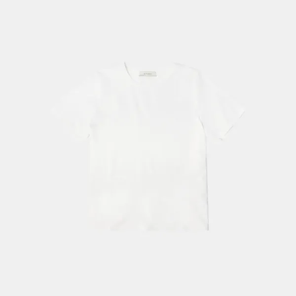 SITP5178 레귤러 핏 프레쉬 반팔 티셔츠_Ivory
