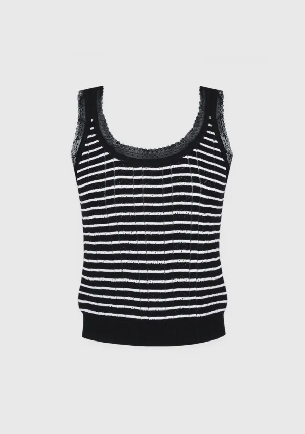 Sophie Stripe Sleeveless Top