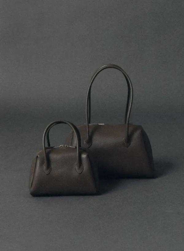 Brion Leather Bag Coal (S)