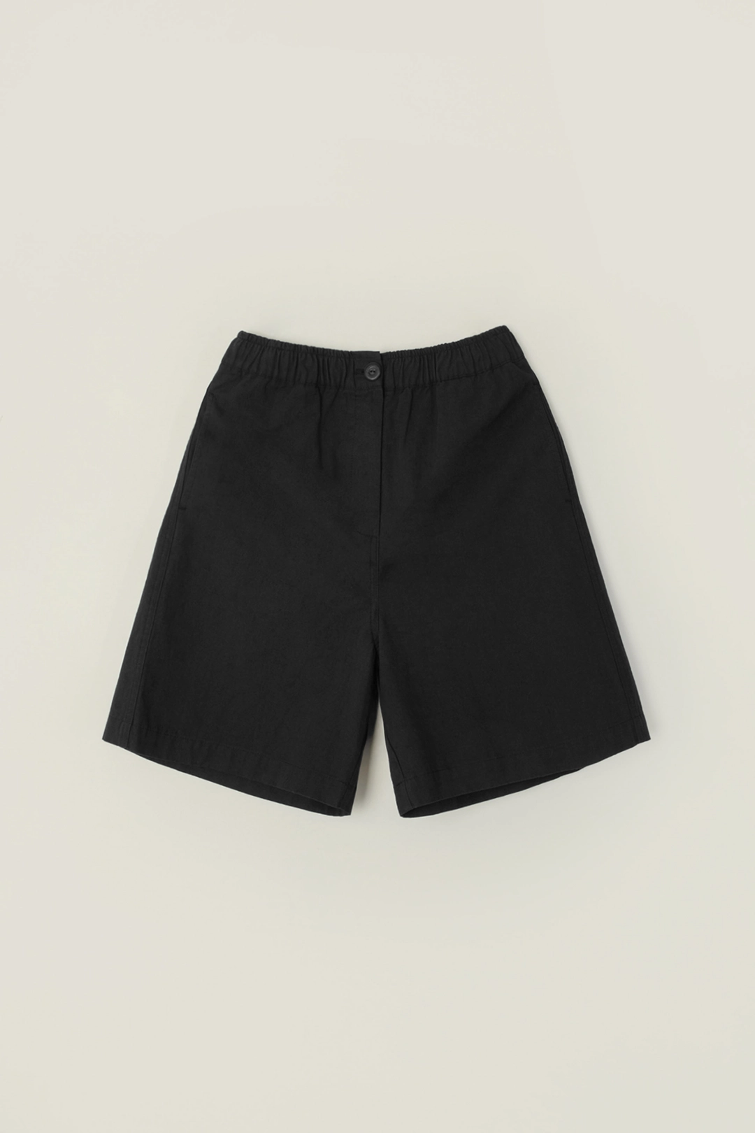 세이지먼트 TOBY COTTON HALF PANTS_BLACK 상품 이미지 1