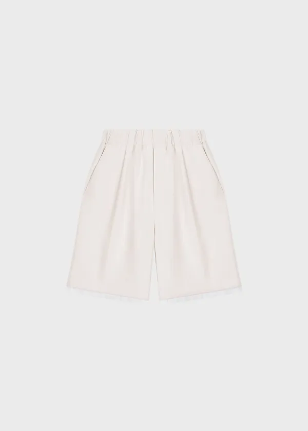 City Bermuda Shorts Cream