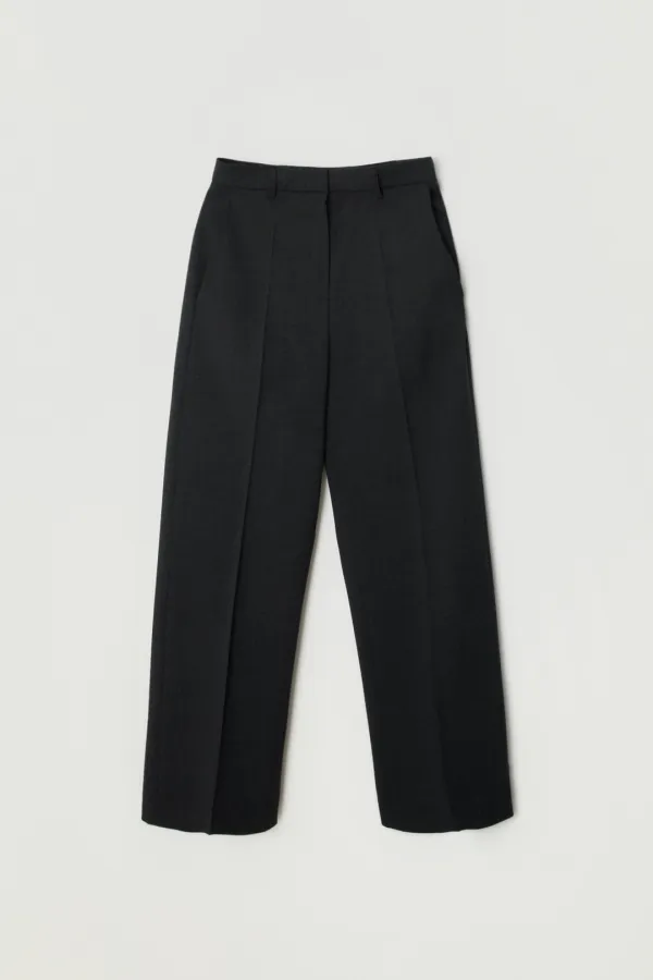 URBAN WIDE TROUSERS_CHARCOAL