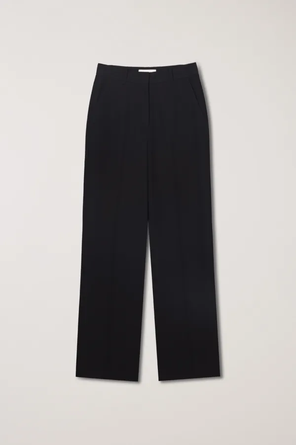 SEMI-WIDE SLACKS BLACK_UDPA5C202BK