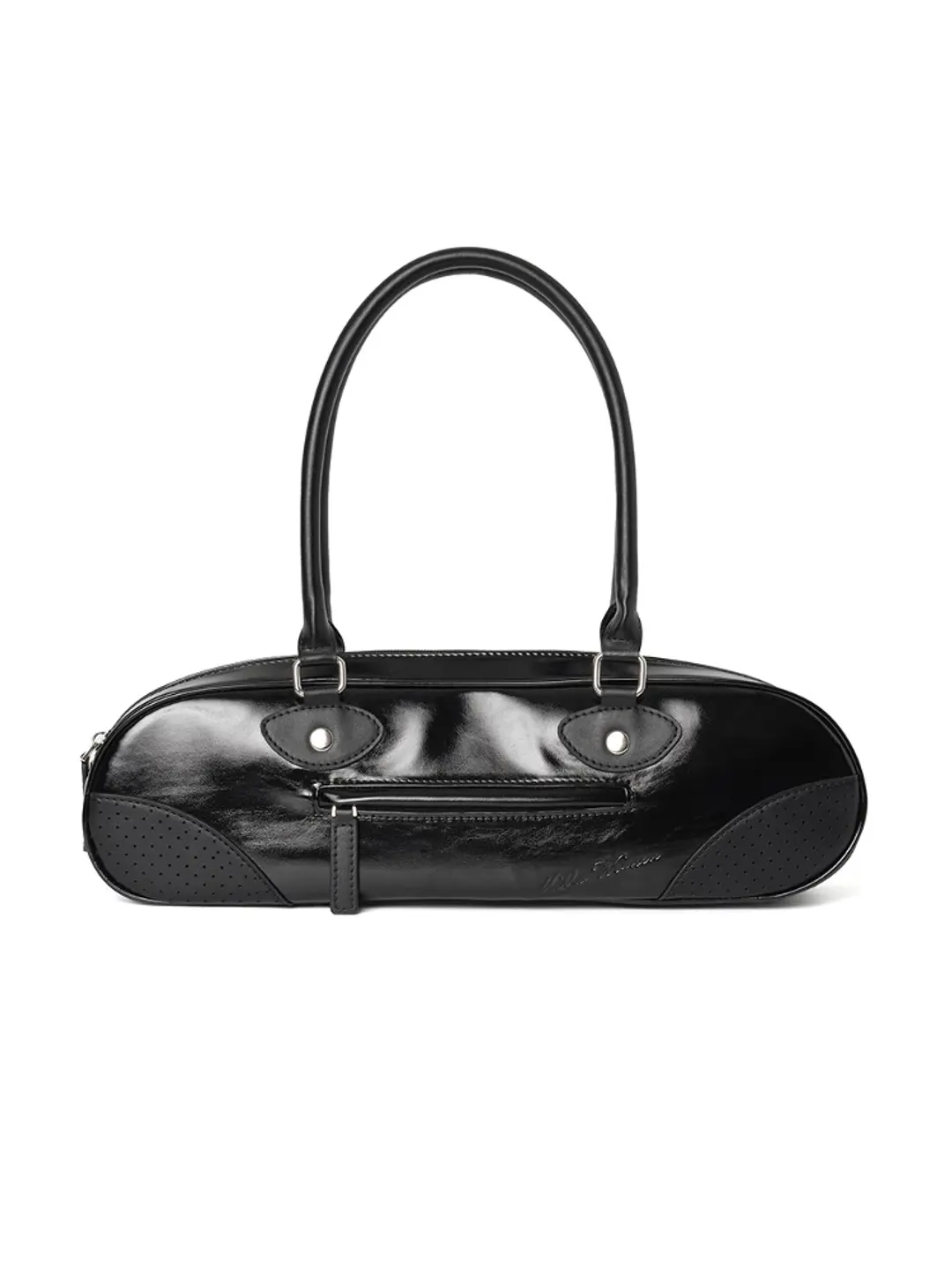 밀로 우먼 Enamel Bowling Bag [Black] 상품 이미지 2