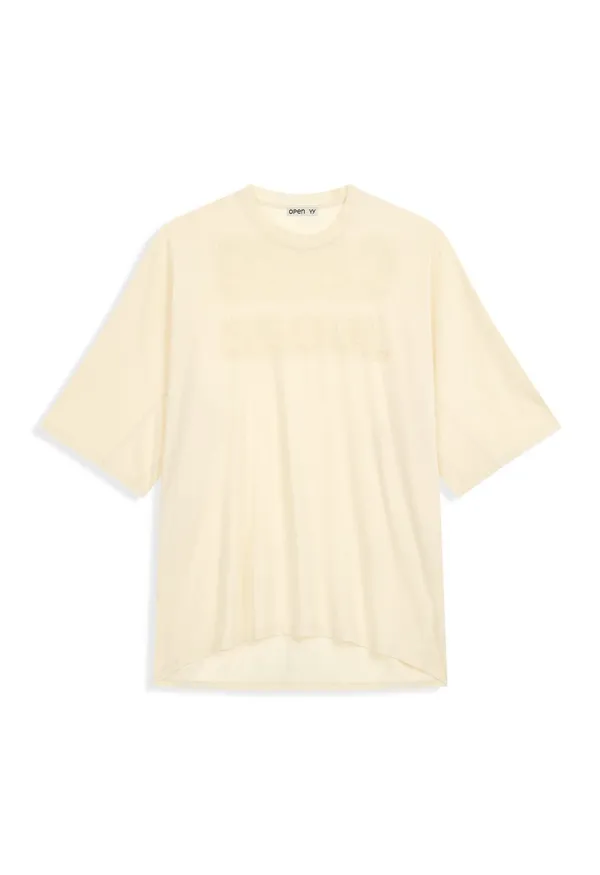 SEOUL LOUNGE TEE, LIGHT YELLOW
