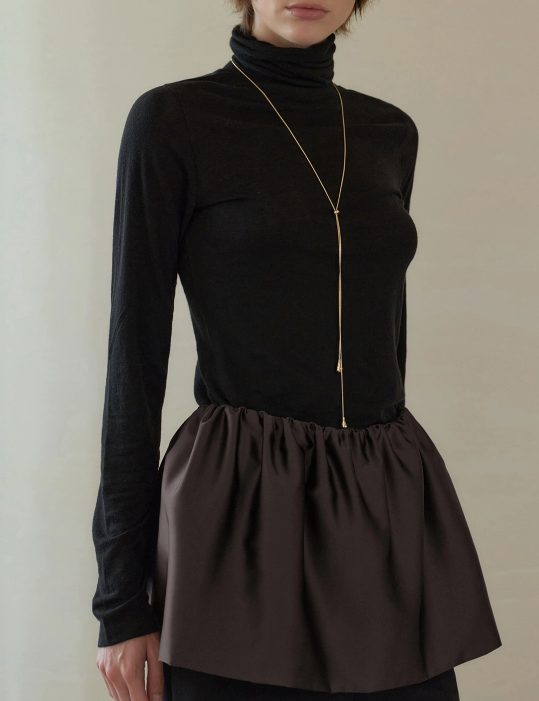 노미나떼 Soft Wool Touch Turtle Neck (4 colors) 상품 이미지 2