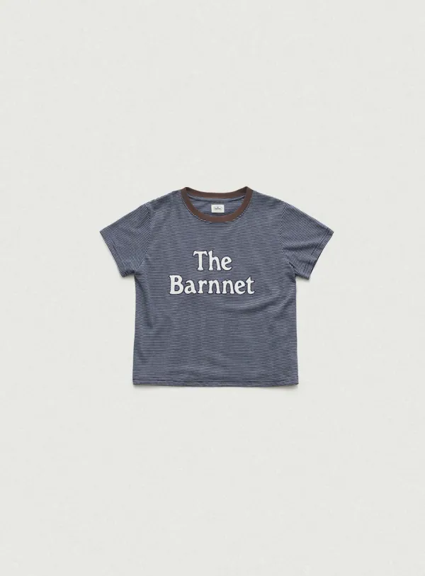 Ria Stripe T-Shirt_Navy