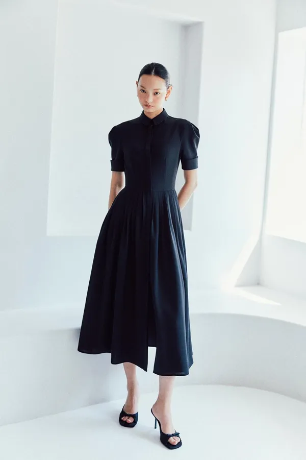 NO.16 DRESS - BLACK