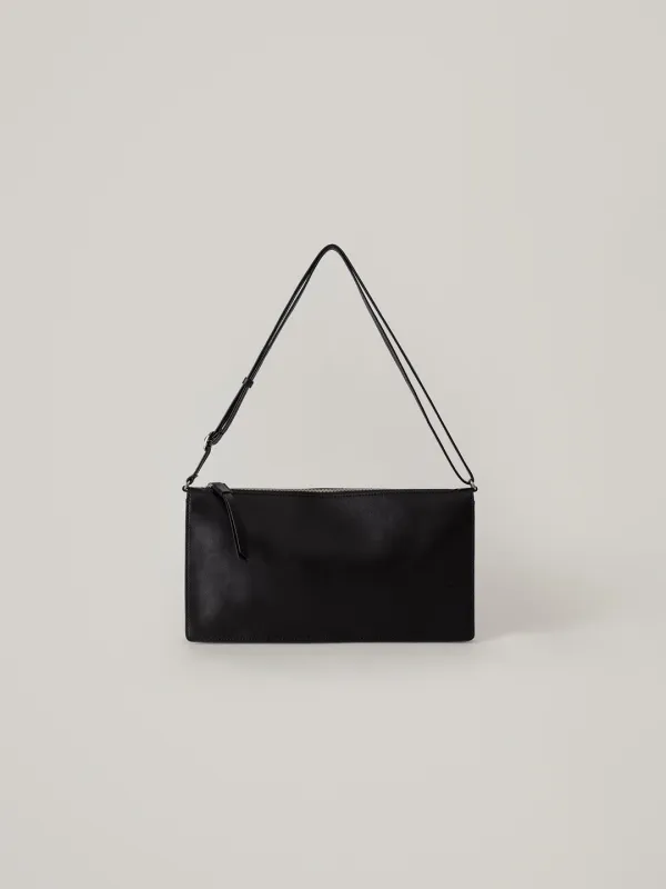Low Flat Bag - Black